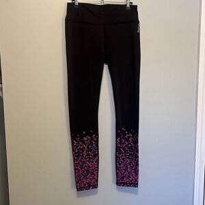 Reebok Women's Retro Triangle Print Athletic Leggings